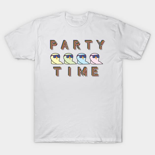 PARTY TIME! T-Shirt by Ninjaroll